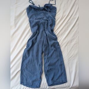 Soft Stretchy Jean Jumpsuit